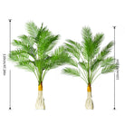 Dlight Decor 120cm Tall Palm Tree Branch with Coconut Leaves for Home and Office Decor