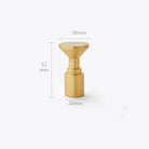 2pcs Simple Brass Wall Hooks – Gold Coat Key and Bag Holders for Home Storage A13 wall Hook