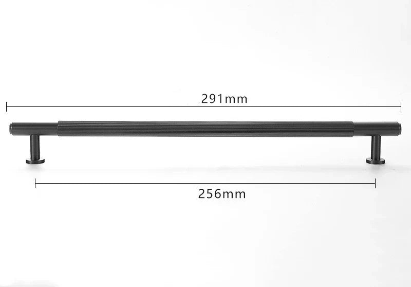 Gold Brass Cabinet Handles – Liner Knobs and Kitchen Drawer Bar Pulls for Furniture pearl gray 291mm Handles