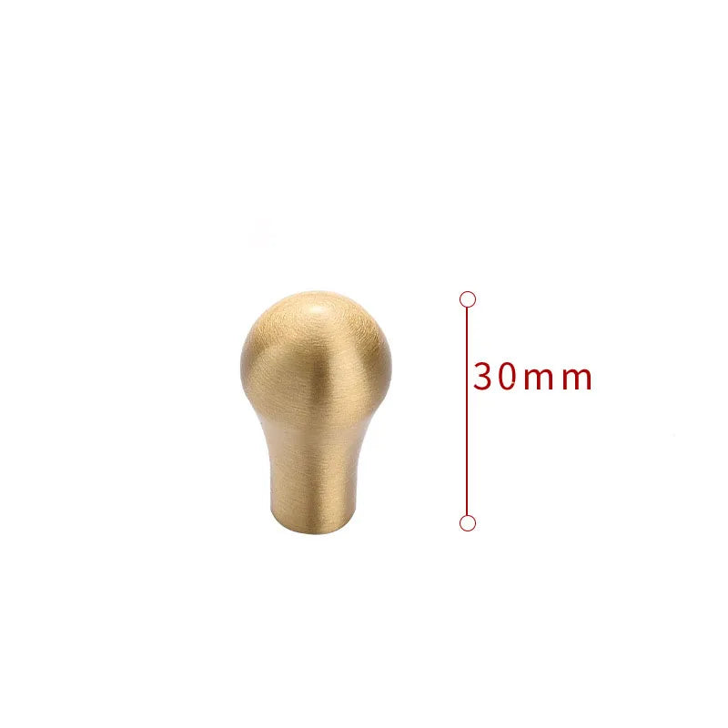 Solid Brass Cabinet Handles – Satin Brass Gold Bar Pulls and Knobs for Drawers and Wardrobes 2008- XS Handles