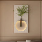 Dlight Decor Sandstone Vase Wall Lamp for Hallways Wall Art
