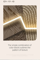 Dlight Decor Artistic Wood Crystal Wall Glow Light Wall Art