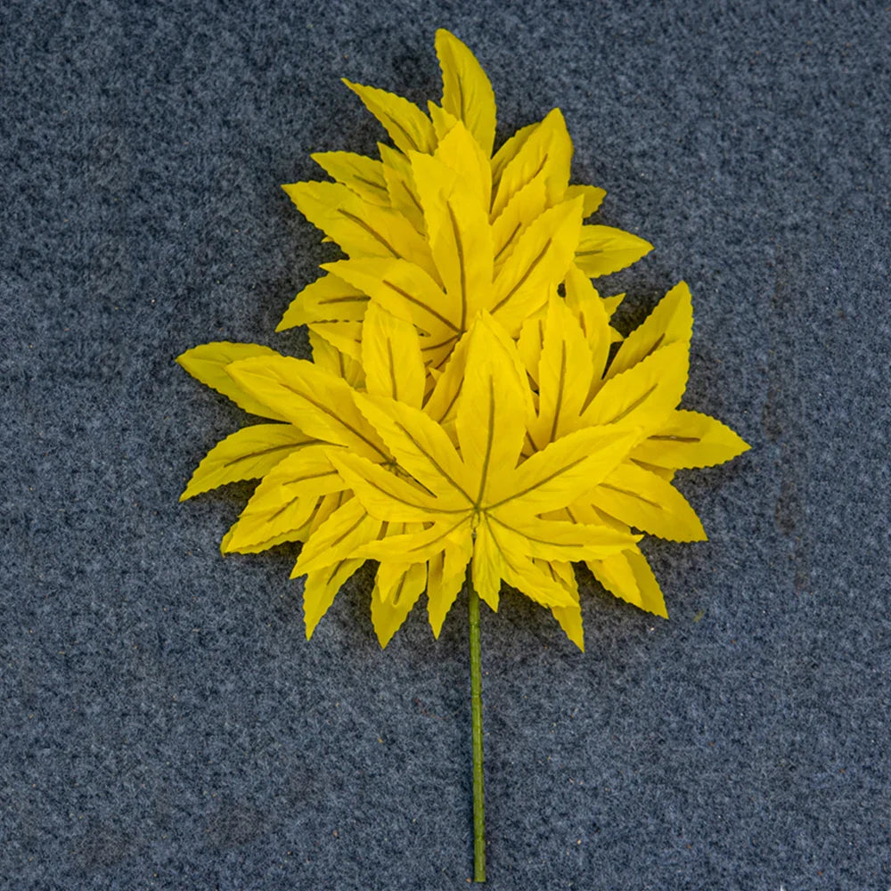 Dlight Decor 43cm Autumn Maple Leaf Branch for Fall Display