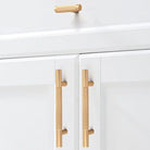 Long Knurled Aluminum Alloy Cabinet Handles – Kitchen Drawer Pulls and T-Bar Wardrobe Furniture Hardware Handles