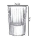 Dlight Decor 12pc Mini Shot Glass Set 20ml Clear Style 20ml / 12pcs Glass