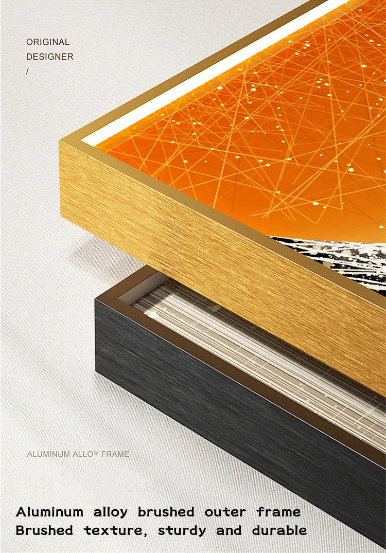 Dlight Decor Crystal Wall Art Glow Lamp for Interiors Wall Art