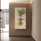 Dlight Decor Sandstone Vase Wall Lamp for Hallways Wall Art