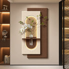 Dlight Decor LED Green Vase Wall Light for Hallways Wall Art