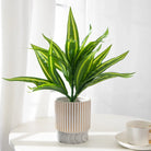 Dlight Decor Aloe Leaf Plant for Fresh Indoor Outdoor Style