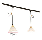 Modern LED Track Light with Adjustable Pendant Design - 12W Hanging Lamp ceiling light