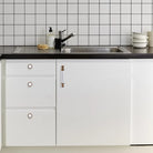 Pearl White Ceramic Cabinet Handles – Elegant Knobs for Wardrobes Drawers and Kitchen Furniture Handles