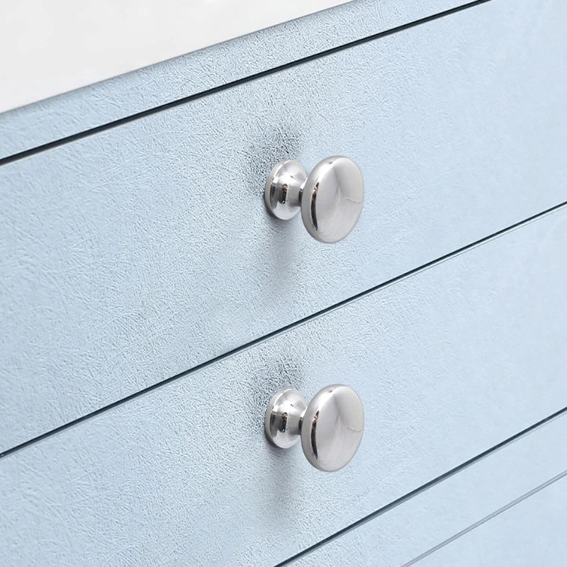 Modern Zinc Alloy Drawer Knobs - Single Hole Cabinet Handles for Dresser and Shoe Cabinets Knobs