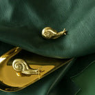 Brass Snail-Shaped Drawer Handle – Cabinet Wardrobe and Dresser Pulls Knobs