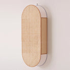 Style Rattan Wall Lamp - Vintage Elegance With Japanese Wabi Sabi Hand - Woven Design Wall Lamp