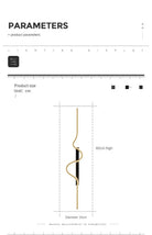 Dlight Decor Black Modern LED Wall Light Fixture