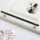 Modern T-Bar Cabinet Knobs and Handles – Sleek and Decorative Design Black rose gold 224 Handles