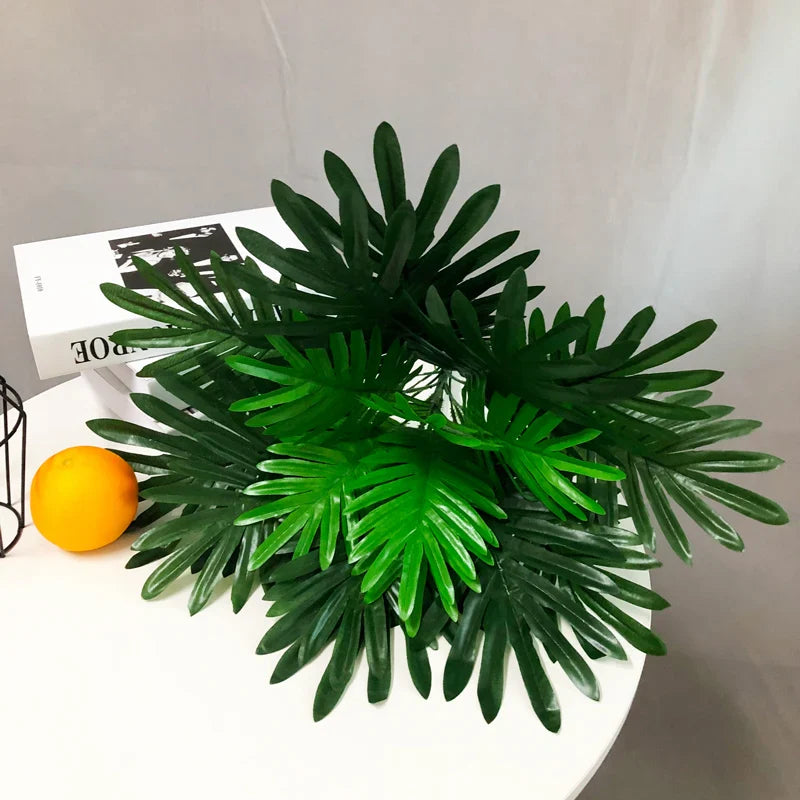 Dlight Decor 50cm Palm Plant with 18 Tropical Leaves 50cm 18Leaves