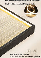 Dlight Decor Clock Wall Light with Luxury Crystal Glow Wall Art