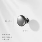 Modern Zinc Alloy Cabinet Handles - Kitchen Drawer Knobs for Wardrobes and Furniture Gray drawing s Handles