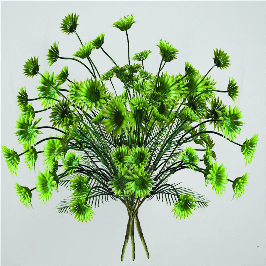 Dlight Decor 37cm Eucalyptus Money Plant Branch for Home and Garden Decor