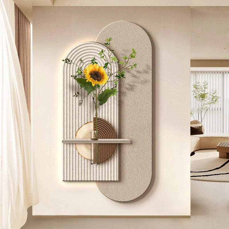 Dlight Decor Vase Plant Wall Lamp for Entry Spaces Wall Art