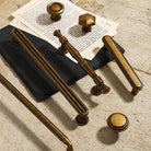 Antique Wardrobe Cabinet Handles - Retro Zinc Alloy Drawer Pulls and Knobs for Kitchen and Furniture Handles