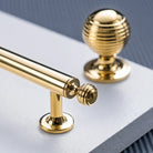 Polished Brass Cabinet Handles – PVD Gold and Chrome Wardrobe Knobs and Drawer Pulls Handles