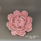 Handmade Ceramic Flower Knobs – Creative Cabinet and Drawer Knobs for Furniture Accessories CE17125PINK Knobs