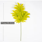 Dlight Decor 77cm Autumn Maple Leaf Branch for Fall Display 77cm Green