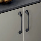 Minimalist Zinc Alloy Cabinet Handles - American Style Drawer Knobs for Wardrobes and Furniture Handles