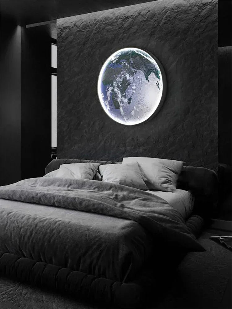 Dlight Decor Planet Mural Wall Light for Interiors Wall Art
