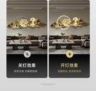 Dlight Decor Nordic Silent LED Wall Clock Light Wall Art