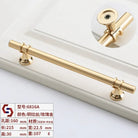 Modern T-Bar Cabinet Knobs and Handles – Sleek and Decorative Design Gold drawing 160 Handles