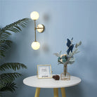 Post - Modern Wall Lamps - Led Golden Glass Light With G9 Bulb For Nordic Creative Bedroom Living