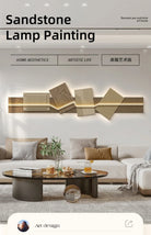 Dlight Decor Artistic Wood Crystal Wall Glow Light Wall Art