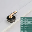 Modern Minimalist Zinc Alloy Cabinet Door Handle 32-Copper Grey Handles