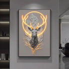 Dlight Decor Reindeer Wall Glow for Luxe Entry Spaces Wall Art