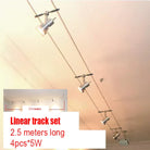 12V Steel Wire Track Spotlights for Commercial and Decorative Lighting 5W Suit / 6000K / 24V ceiling light