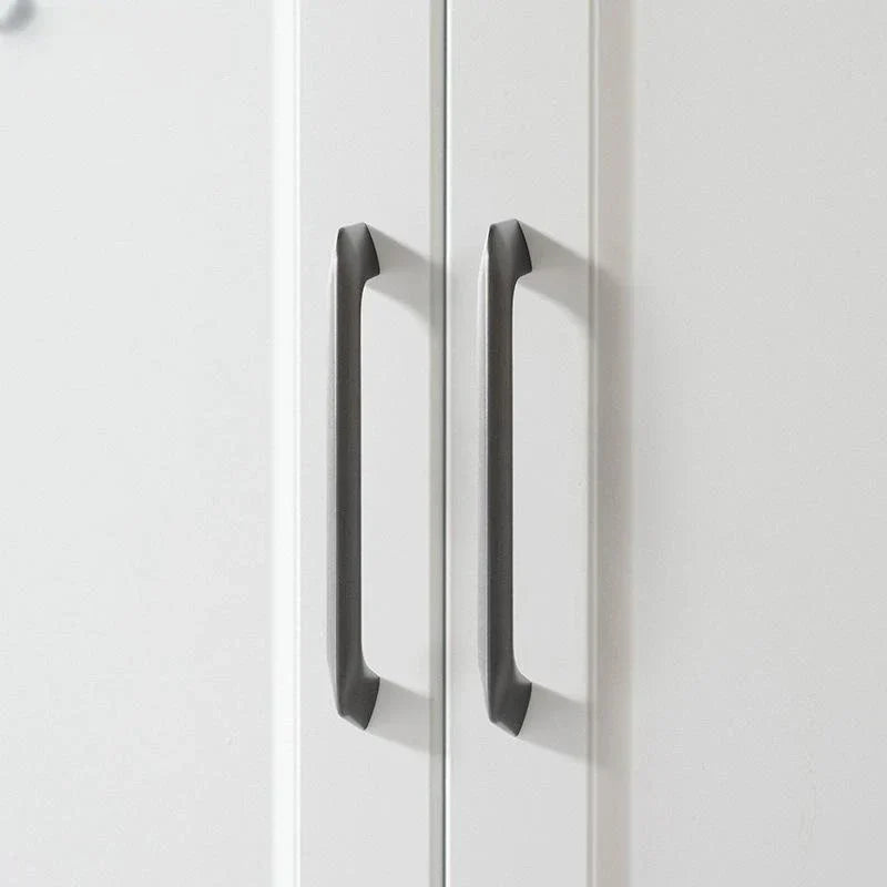 Modern Zinc Alloy Cabinet Handles - Kitchen Drawer Knobs for Wardrobes and Furniture Handles