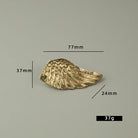 Luxury Brass Solid Handle Pure Copper Animal Shape High-grade Gold Wardrobe Dresser Drawer Cabinet Pulls Furniture