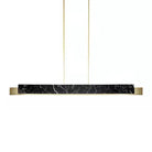 Luxury Marble Chandelier - Modern Led Pendant Lamp For Indoor Lighting And Minimalist Elegance