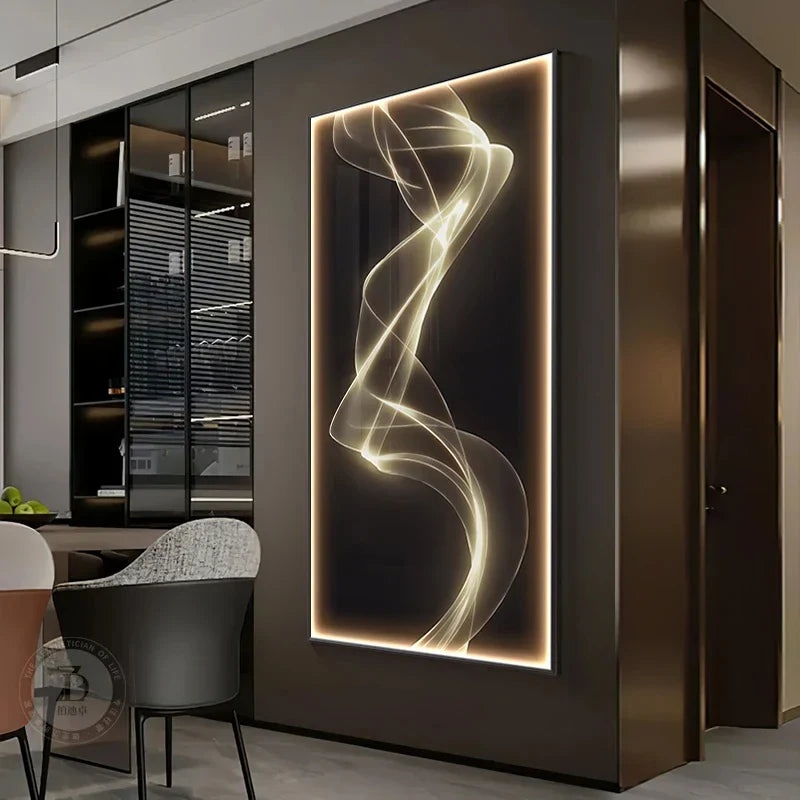 Dlight Decor Linear Wall Lamp for Modern Interiors Wall Art