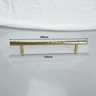 Hammered Brass Cabinet Handles – Light Gold Wardrobe Knobs and Drawer Pulls for American/Nordic Furniture TS0101 11