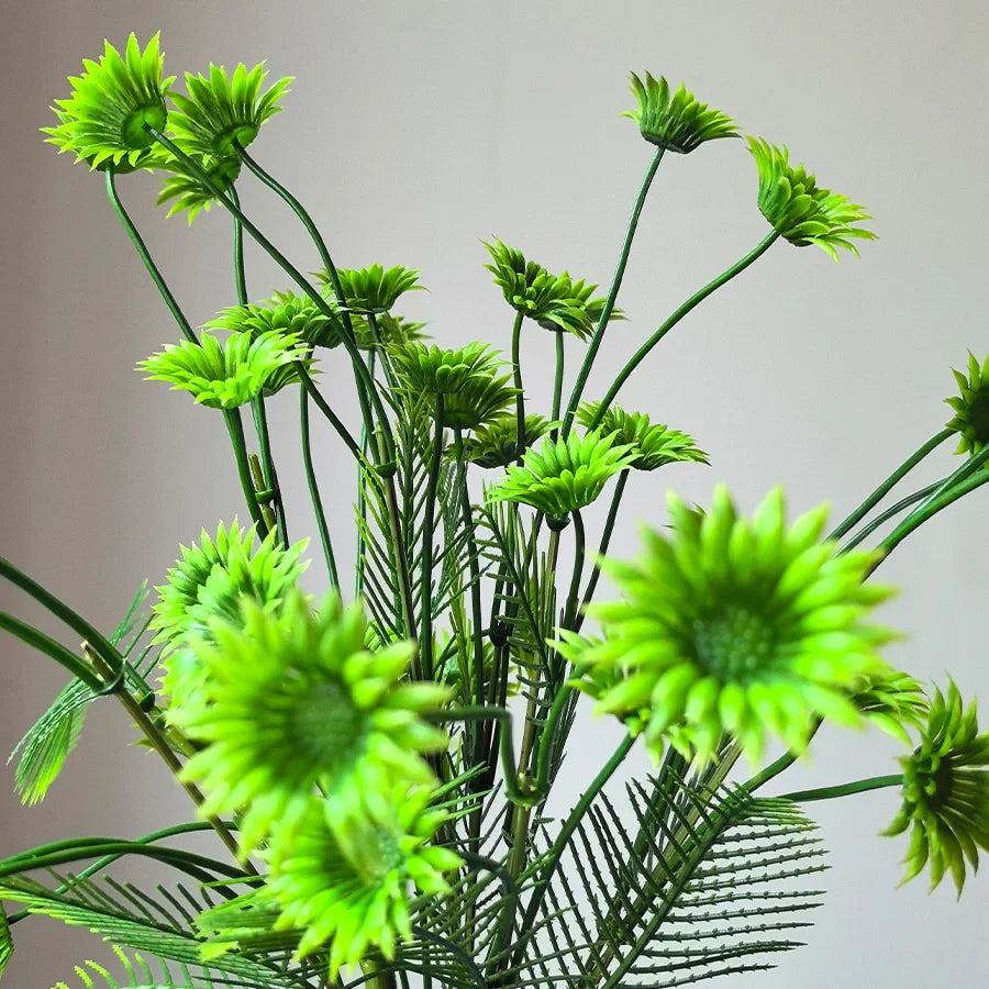 Dlight Decor 37cm Eucalyptus Money Plant Branch for Home and Garden Decor