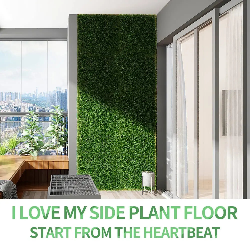 Dlight Decor Eucalyptus Grass Mat for Wall and Garden Styling