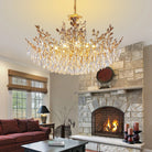 Camille Gold Branch Crystal Chandelier chandelier