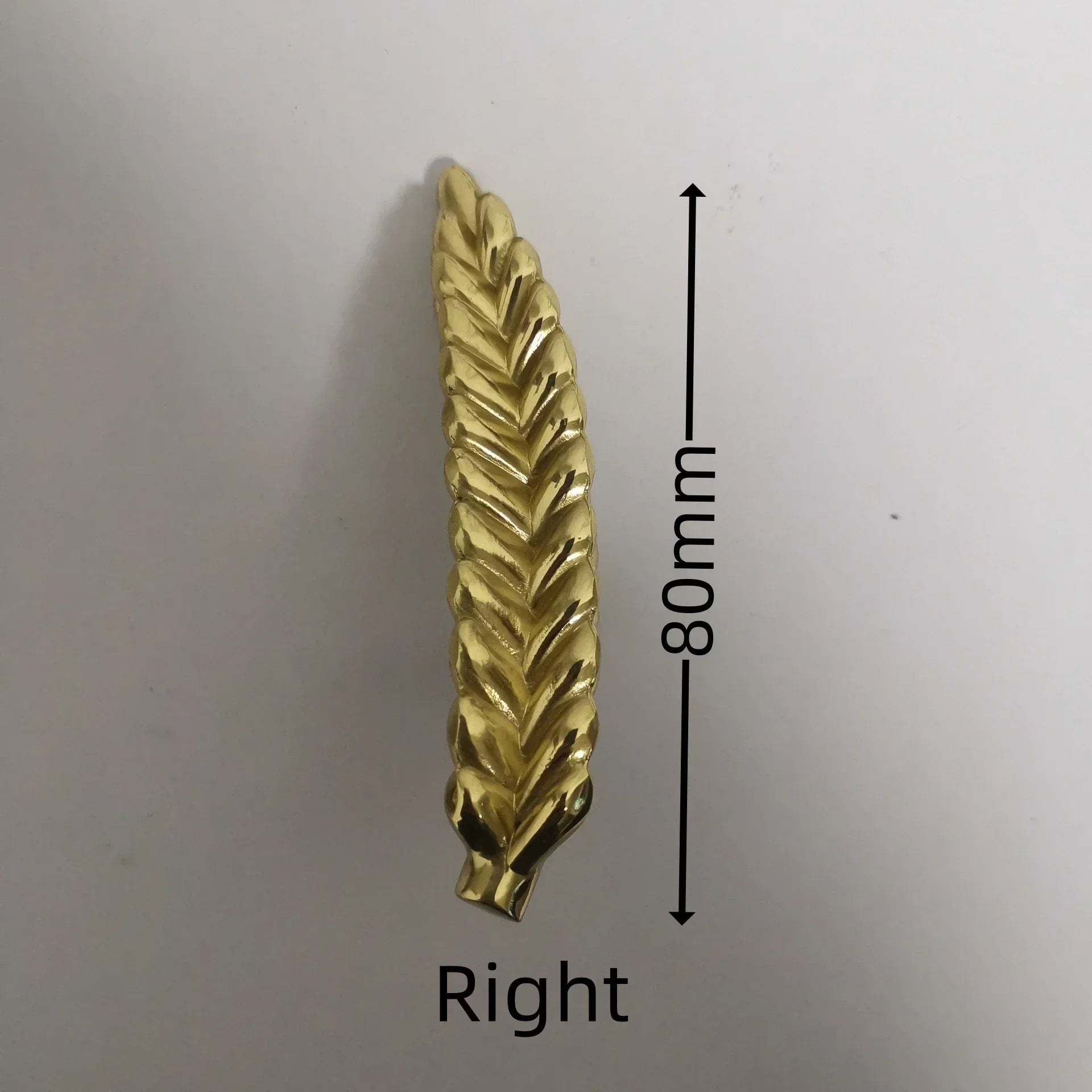 Luxury Brass Solid Handle Pure Copper Animal Shape High-grade Gold Wardrobe Dresser Drawer Cabinet Pulls Furniture