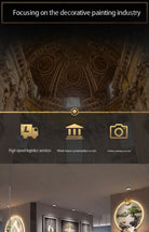 Dlight Decor Elk Mural LED Wall Light Pendant Wall Art