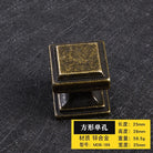 Antique Bronze Cabinet Handles - Retro Drawer Pulls Vintage Zinc Alloy Kitchen Hardware for Furniture Dresser and