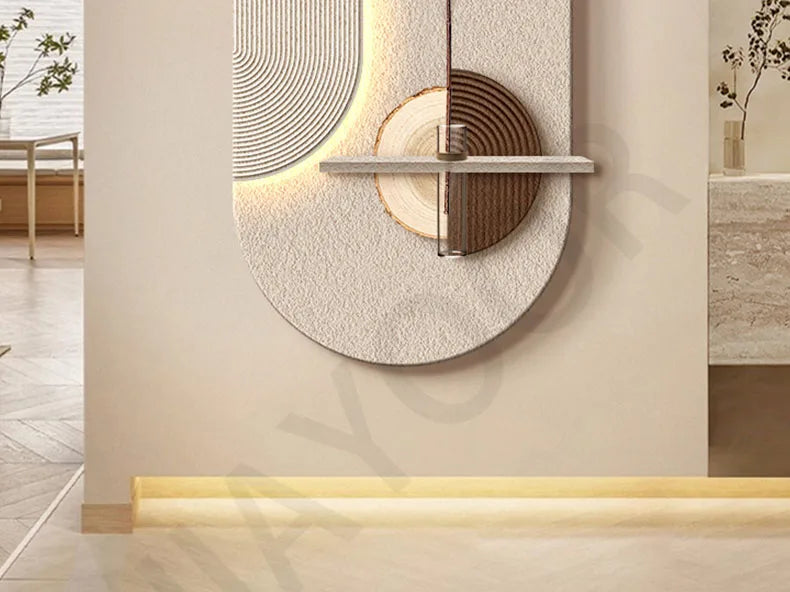 Dlight Decor Vase Plant Wall Lamp for Entry Spaces Wall Art